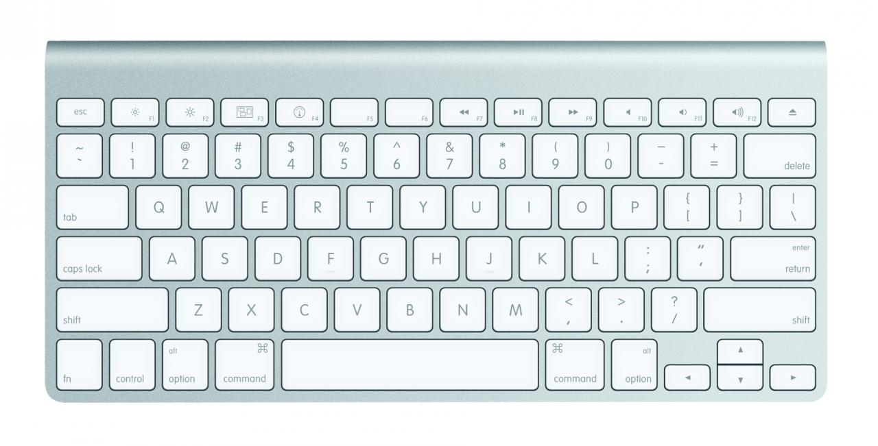 [13/07/2011] Apple Wireless Keyboard - diese Tastatur sieht nicht nur unverschähmt gut aus, man kann auch gut auf ihr schreiben. 