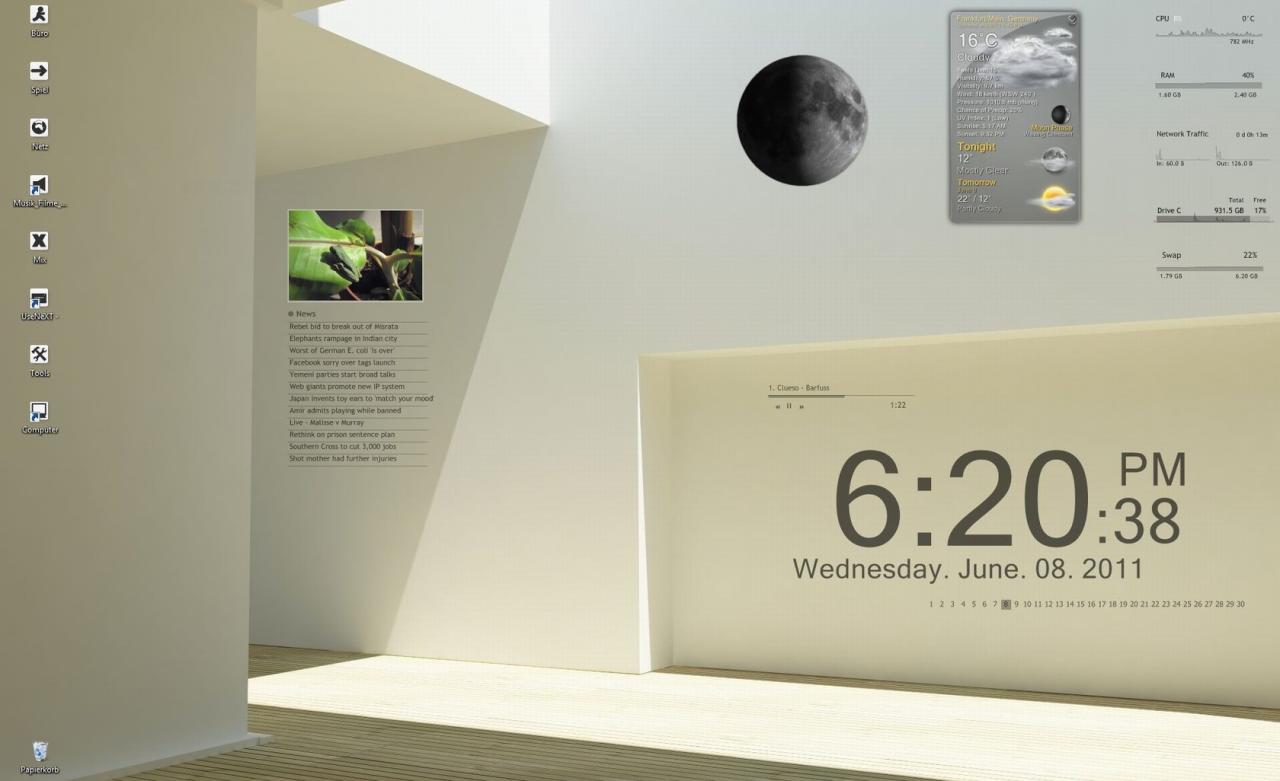 [26/07/2011] Platz 4: Desktop von debalz