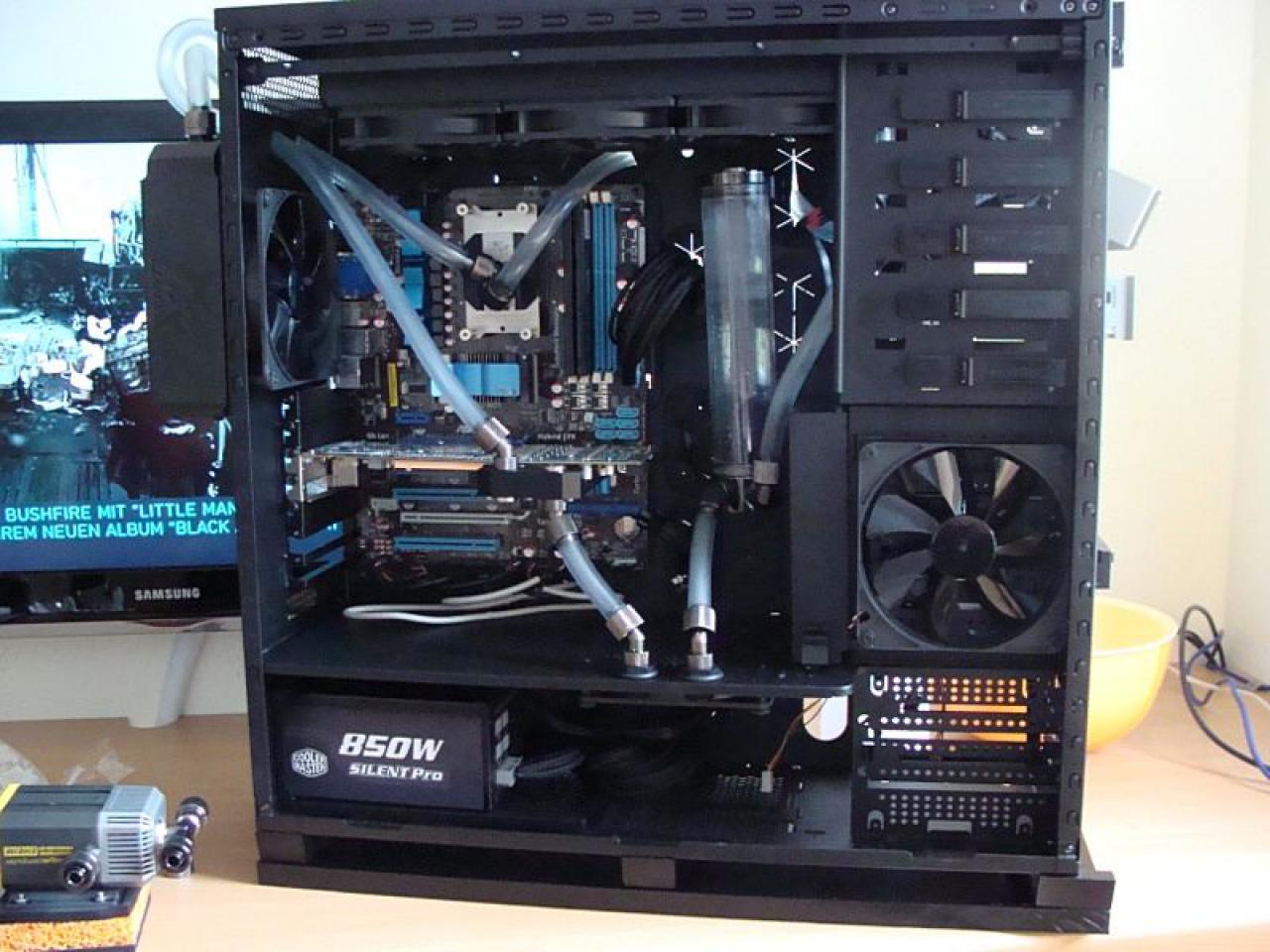 [08/07/2011] Deep Blue Obsidian: Wakü-PC-Tagebuch mit vielen Überraschungen (102)