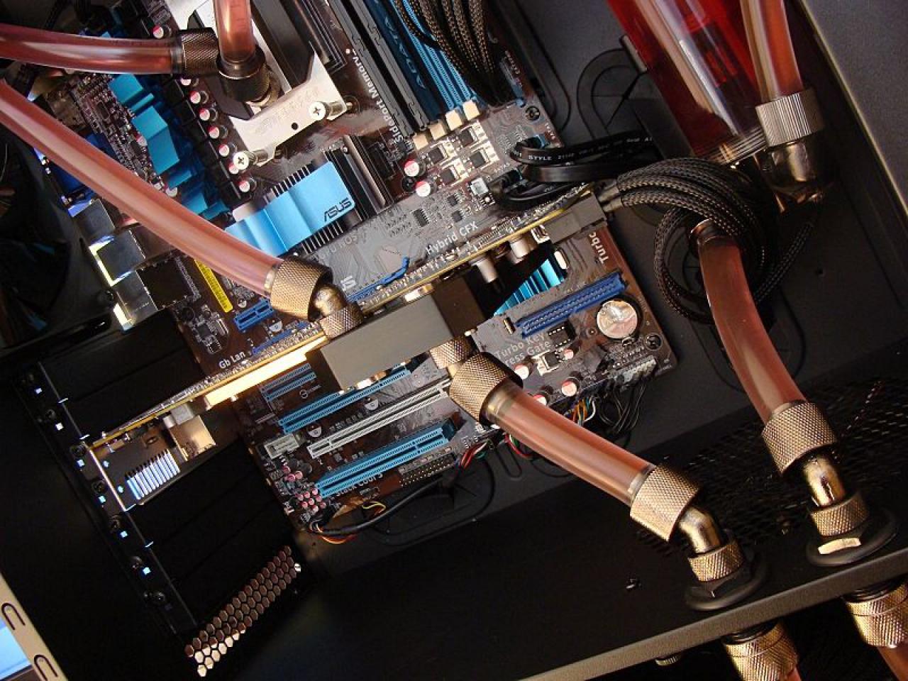 [08/07/2011] Deep Blue Obsidian: Wakü-PC-Tagebuch mit vielen Überraschungen (111)
