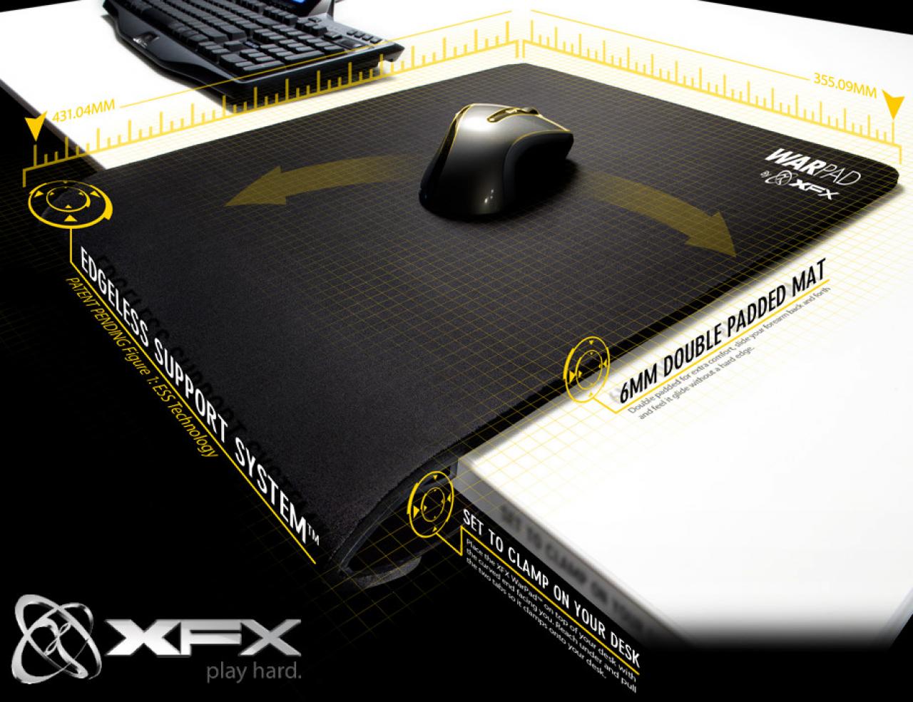 [28/07/2011] XFX: Mauspad mit kompletten Unterarmpolster veröffentlicht - Video online (5)