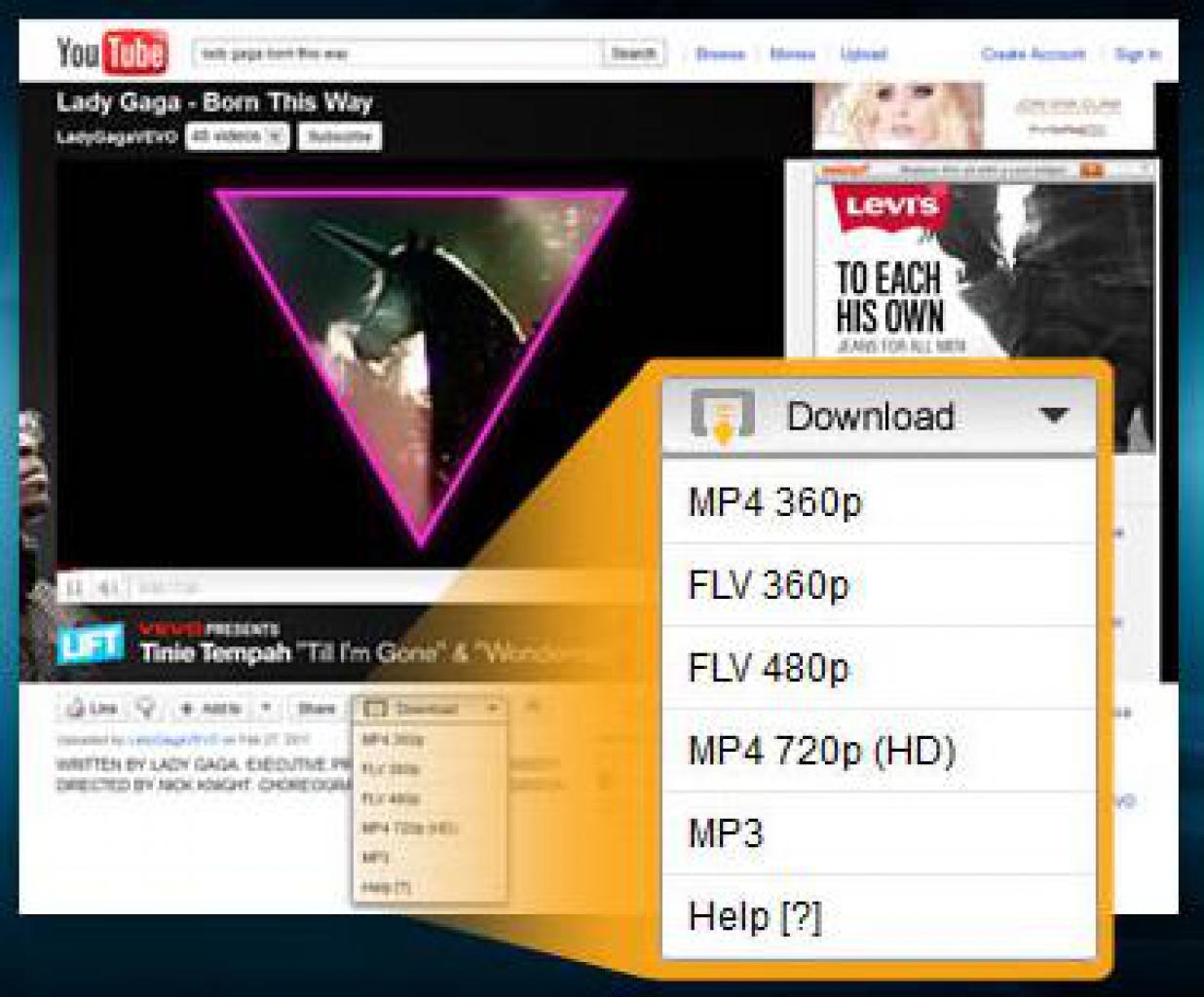 [29/08/2011] Easy YouTube Video Downloader 5.4 - Mit diesem Addon können Sie Youtube-Videos, die Sie sich grade ansehen, in verschiedenen Formaten auf Ihrem Rechner speichern. Unterstützt wird: FLV, MP3, MP4, 720p HD und 1080p Full-HD-Qualität. Download