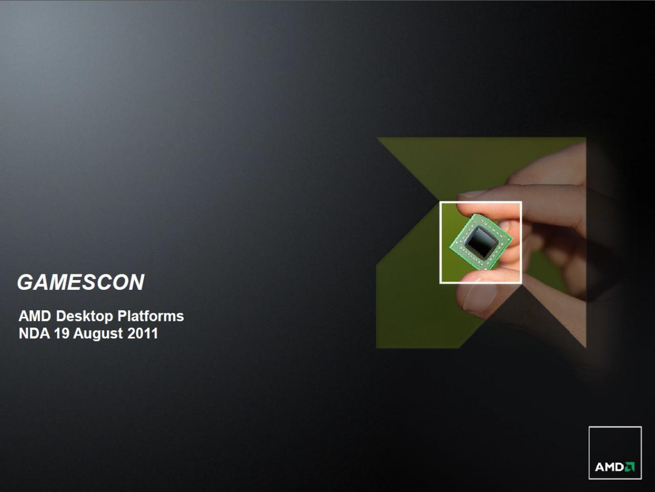 [22/08/2011] Gamescom: AMD Desktop Platforms (1)
