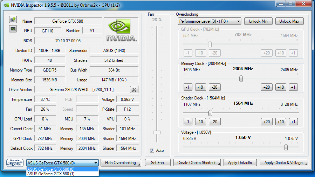 [31/08/2011] Asus Mars II: Spezifikation