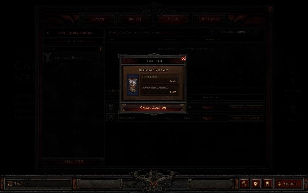 [18/08/2011] Auction House SellAuction Currency