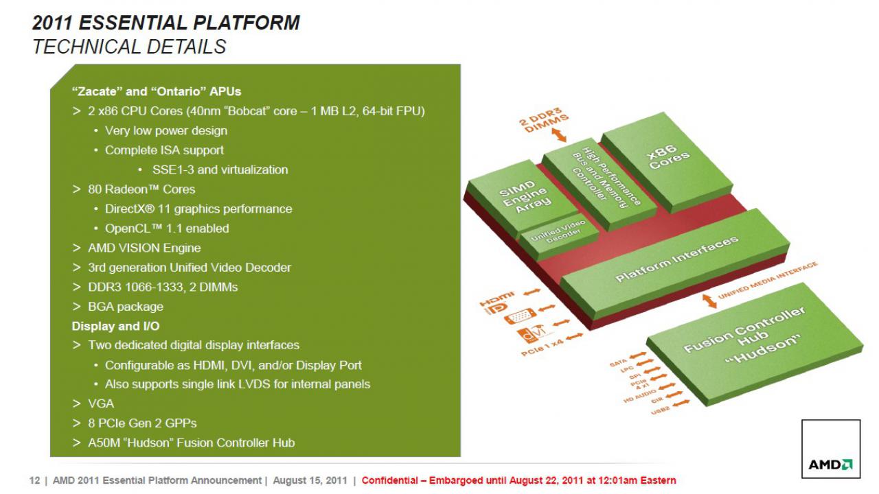 [22/08/2011] AMD: Neue APUs der C- und E-Serie vorgestellt (12)