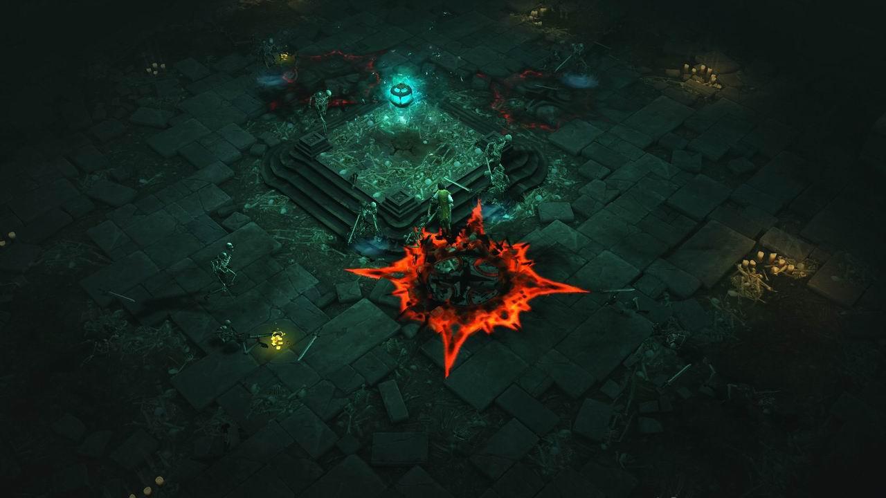 [18/08/2011] Demon Hunter using a Spike Trap in the Crypts