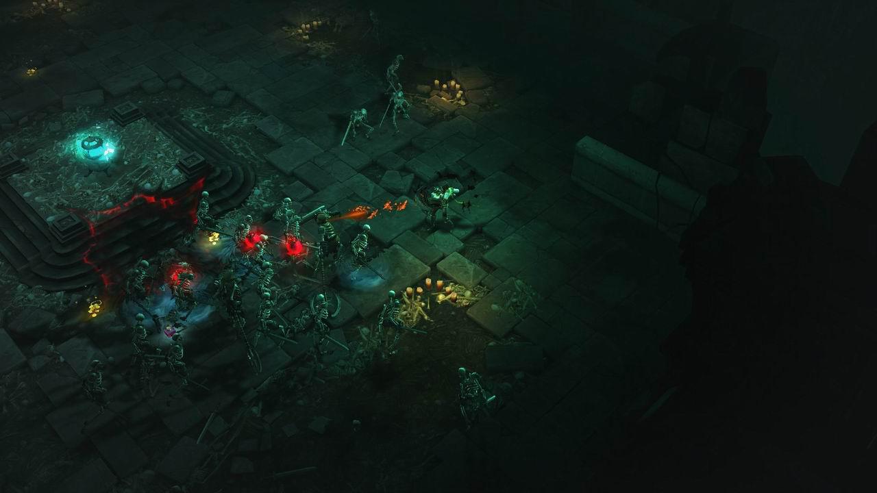 [18/08/2011] Diablo III beta DH vs skeletons 110818161415