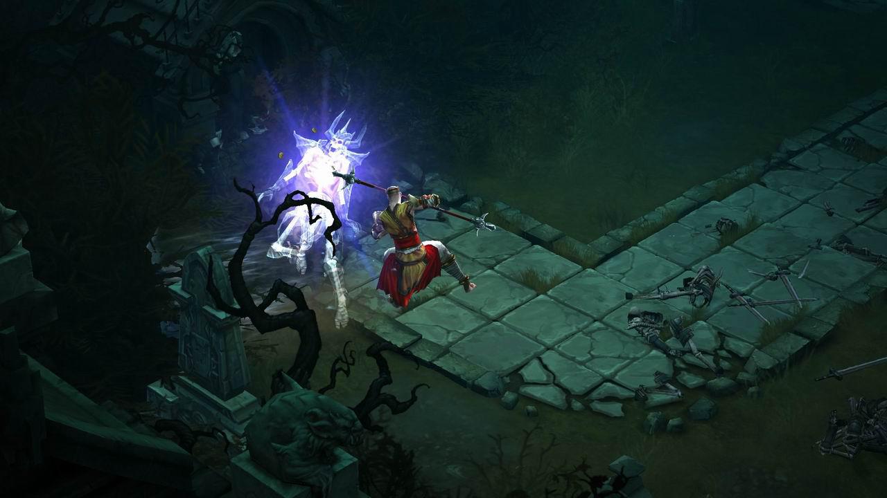 [18/08/2011] Diablo III beta Monk attacks a caster 110818161416
