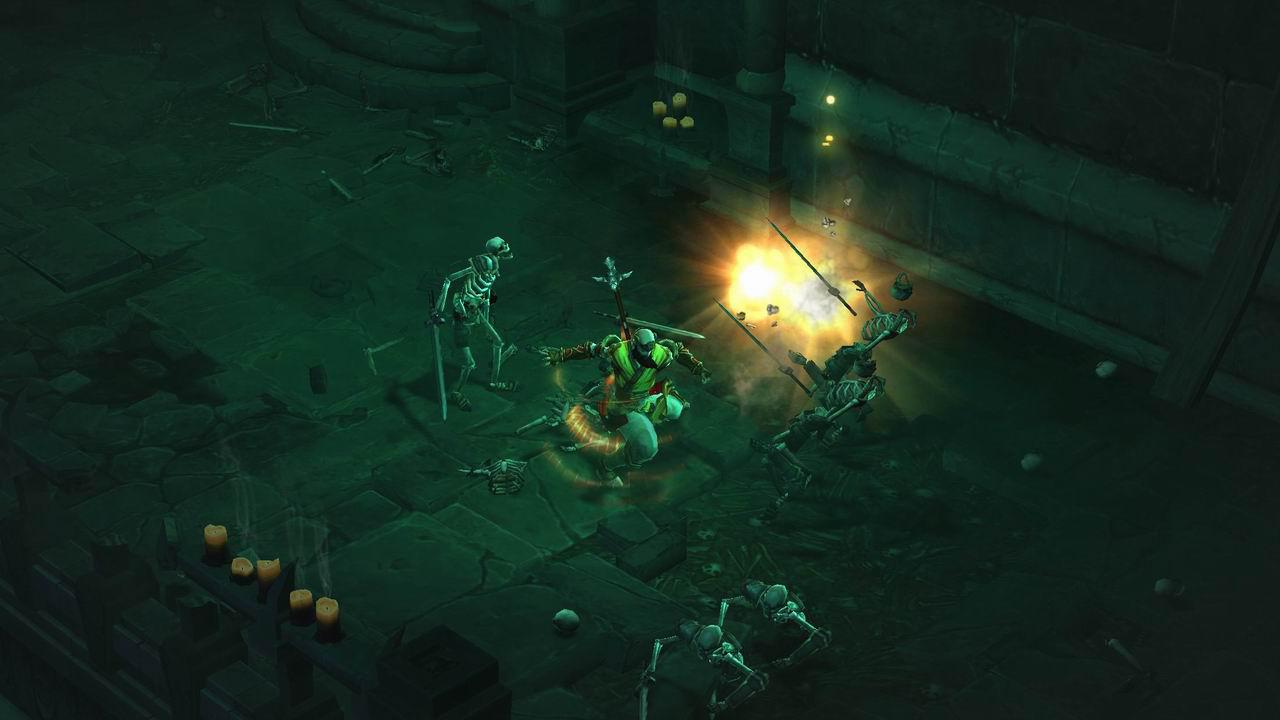 [18/08/2011] Diablo III beta Monk taking off some heads 110818161417