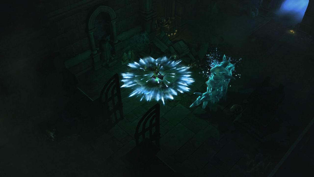 [18/08/2011] Diablo III beta Wizard casting Frost Nova 110818161419