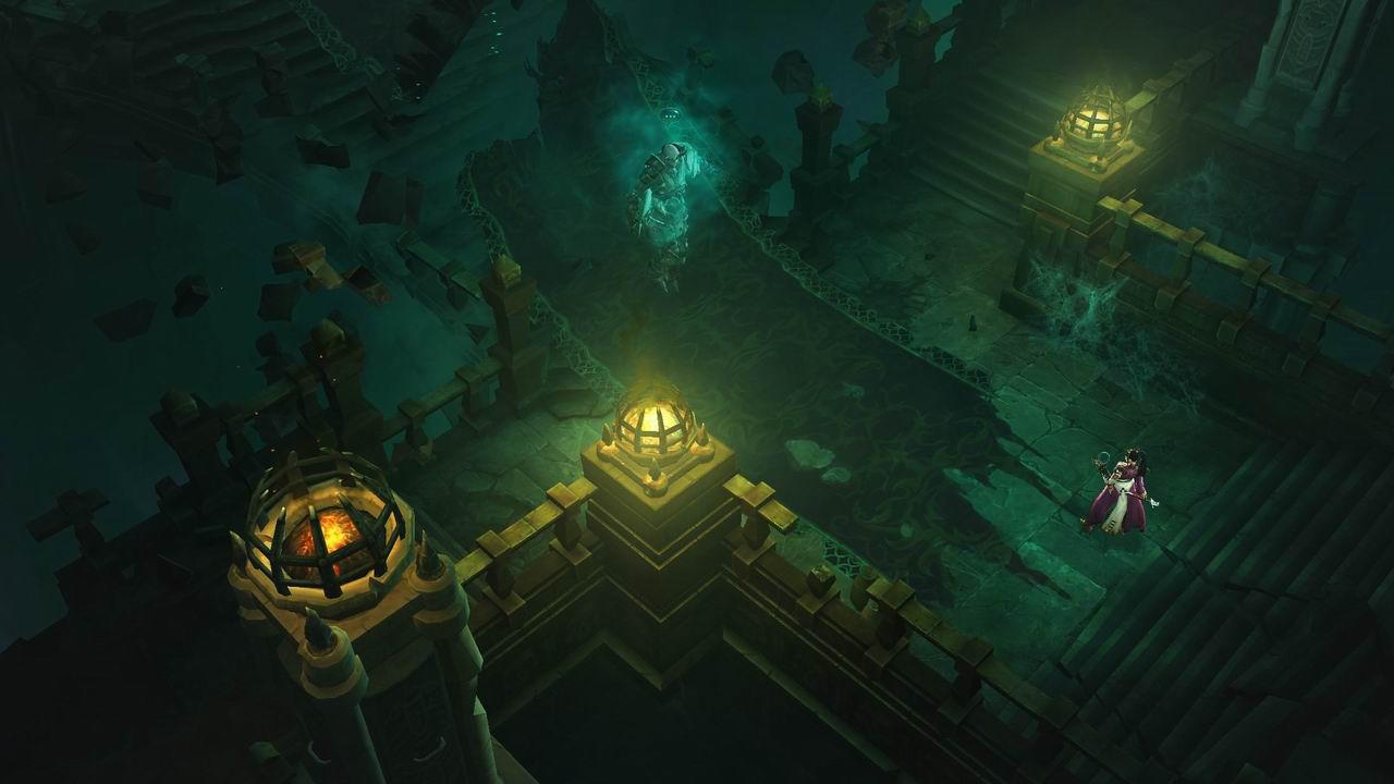 [18/08/2011] Diablo III beta Wizard tracking down the Skeleton King 110818161421