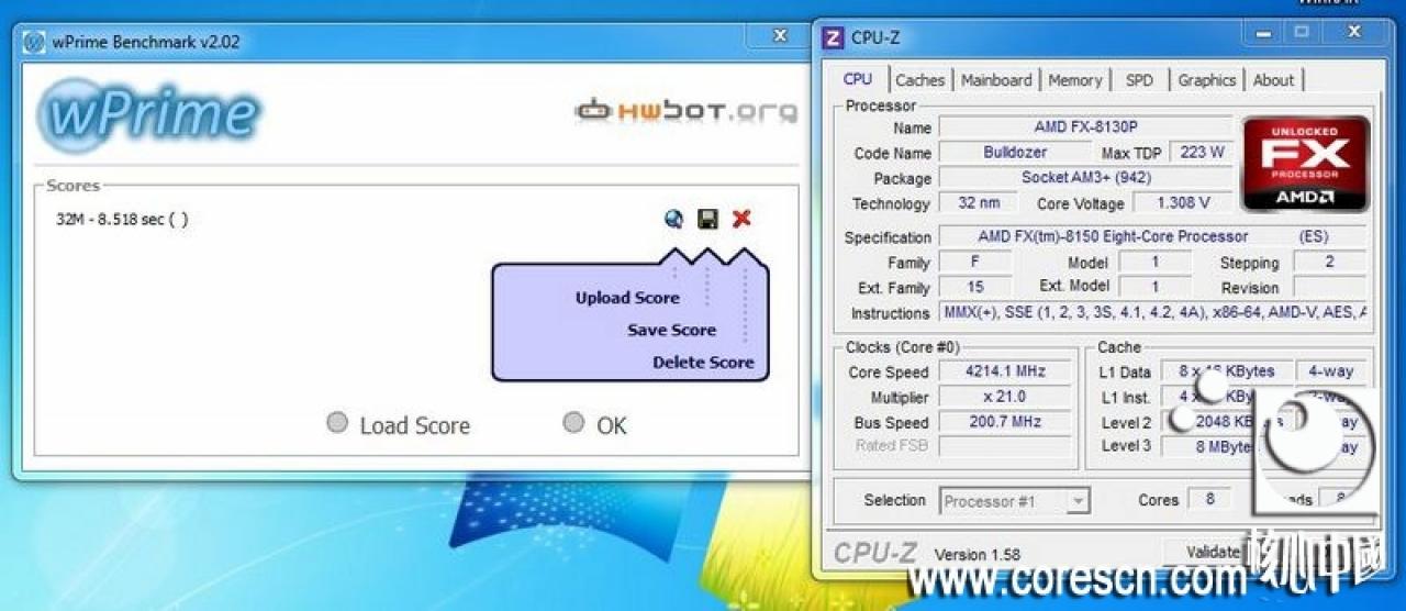 [22/08/2011] Bulldozer: Benchmarks des FX-8150 mit vollem Turbo - Werte auf Höhe eines Core i7-2600K (4)