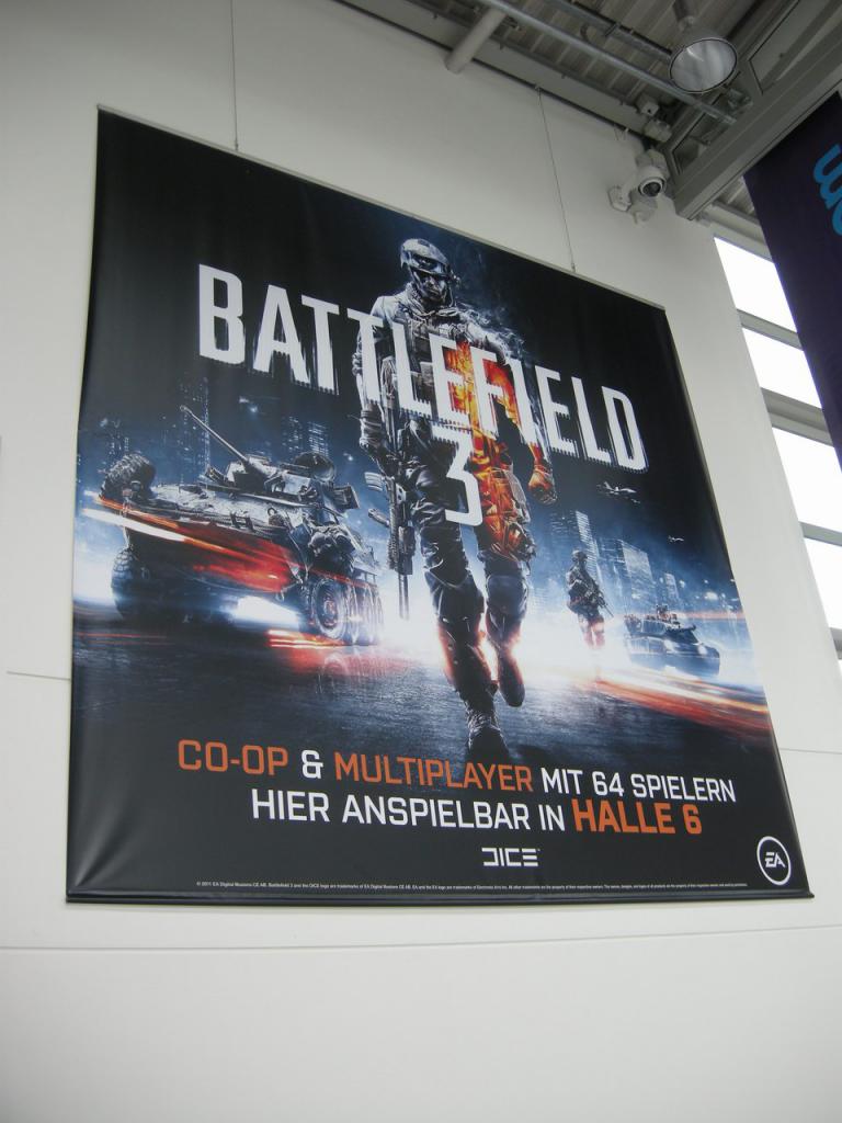 [15/08/2011] Gamescom 2011 am Montag: Battlefield 3 in Überlebensgröße, fette Fledermäuse und mehr (8)
