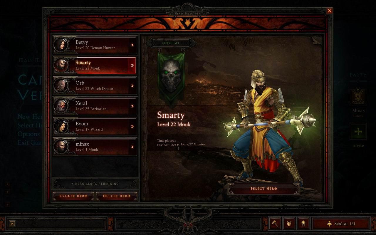 [18/08/2011] Hero Select