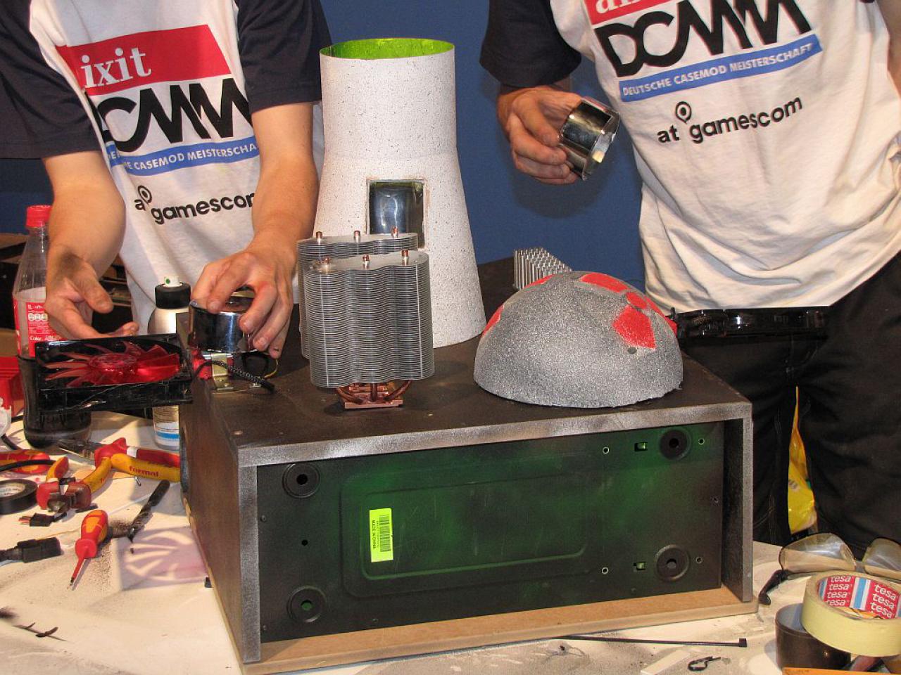 [19/08/2011] Bilder von der 10. internationalen Casemodder-Meisterschaft im Rahmen der Gamescom in Köln - Tag 3