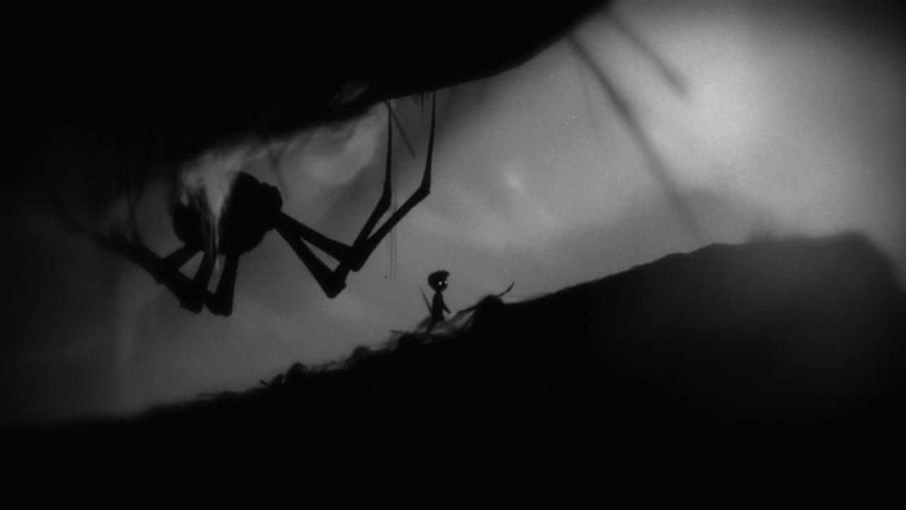 [02/08/2011] Limbo: Mehr Grusel- und Frustmomente kann man kaum in ein Spiel packen. Das auf Noire getrimmte Jump and Runhat nur ein Spielziel: Nicht streben. Und seichte Seelen zucken auch mal zusammen, wenn ein Spinnenbein den schwarzen Klecks aufspießt.