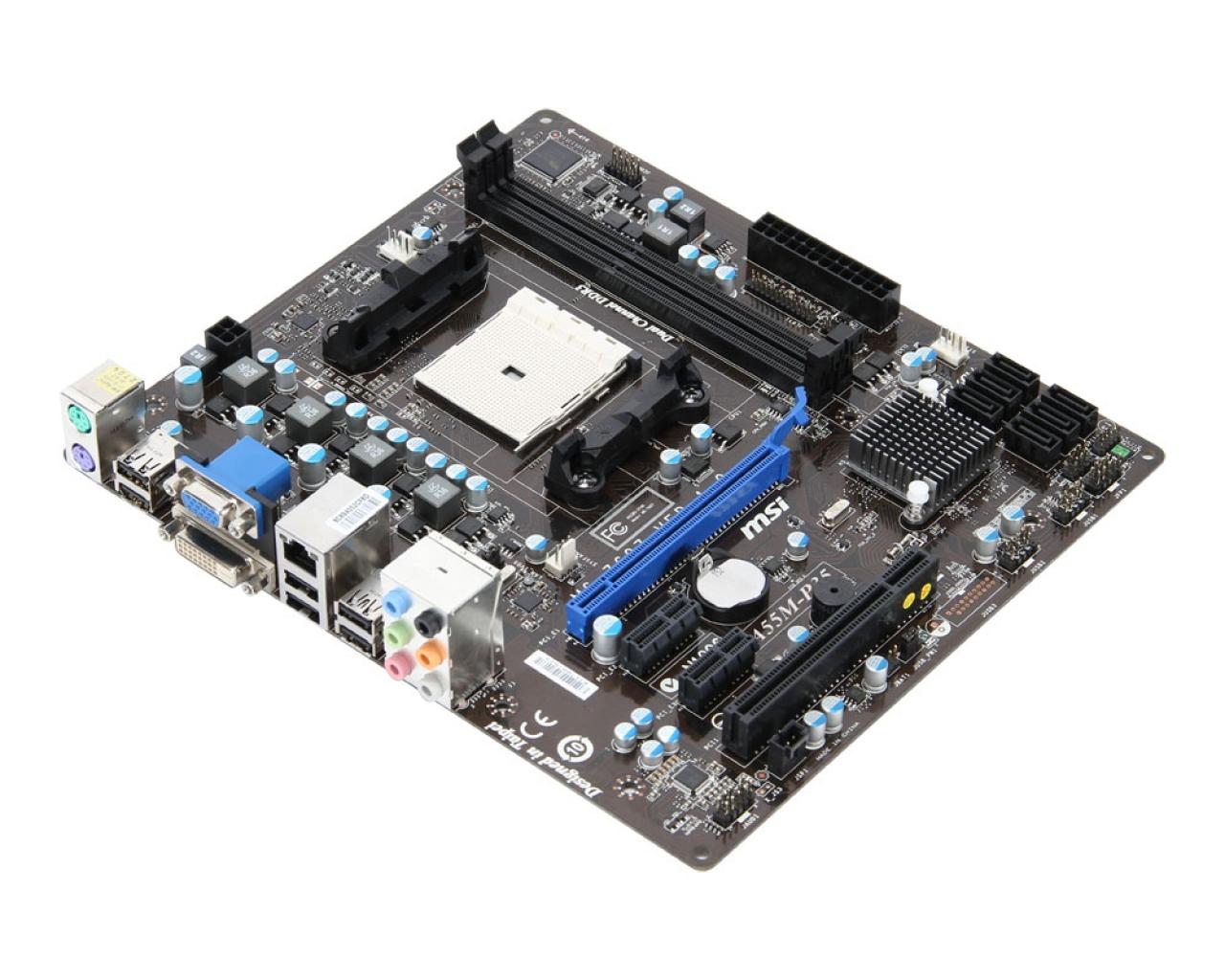 [31/08/2011] MSI A55M-P35: A55-Mainboard für Sockel FM1 im Mikro-ATX-Forma