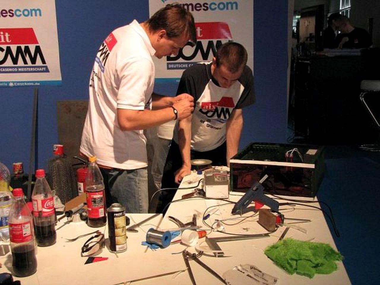 [26/08/2011] Raumschiff-Casecon von der Gamescom: In nur 24 Stunden fertig (47)
