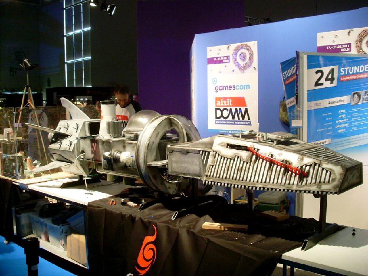 [26/08/2011] Raumschiff-Casecon von der Gamescom: In nur 24 Stunden fertig (72)