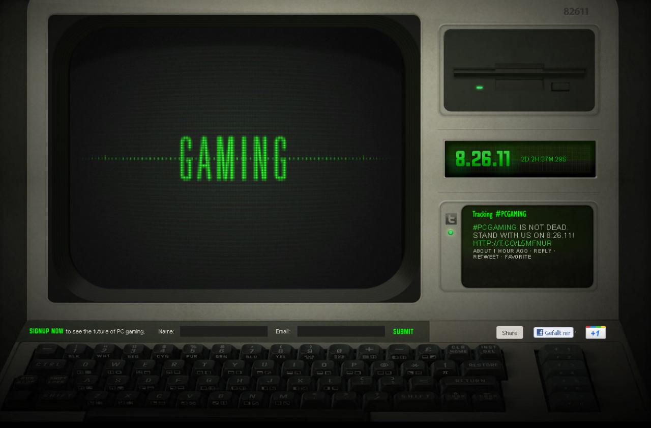 [24/08/2011] Spielen am PC lebt: Razer mit mysteriöser Webseite und großer Ankündigung am 26.8.