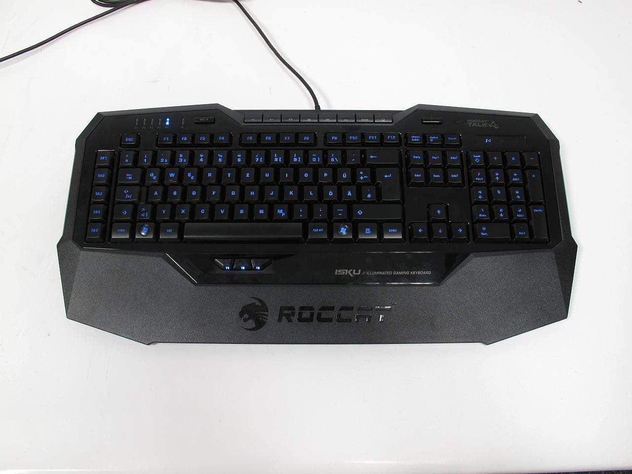 [29/08/2011] Roccat Isku Iluminated Gaming Keyboard: Makromonster im Test (1)