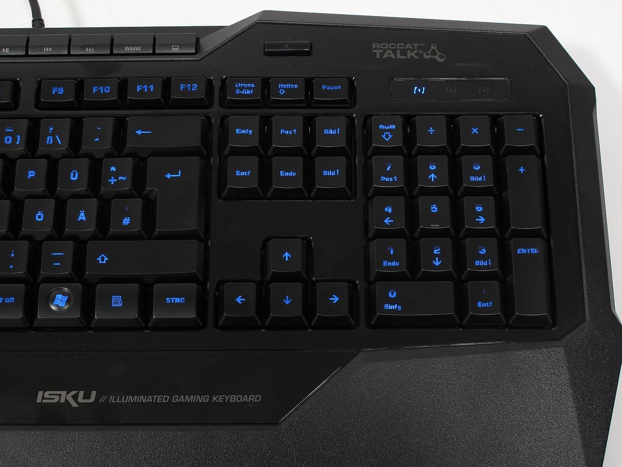 [29/08/2011] Roccat Isku Iluminated Gaming Keyboard: Makromonster im Test (4)
