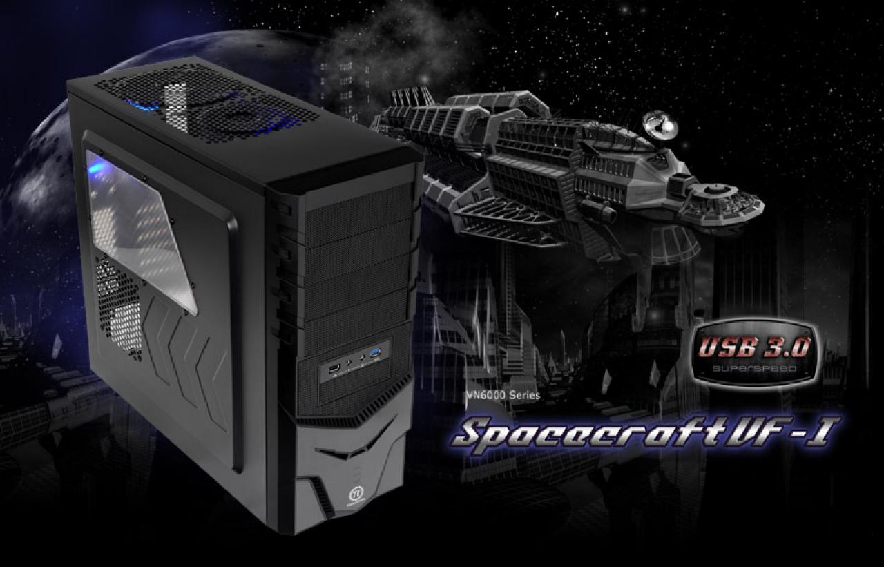 [13/08/2011] Thermaltake: Spacecraft VF-I-Gehäuse mit Raumschiff-Anleihen vorgestellt (10)
