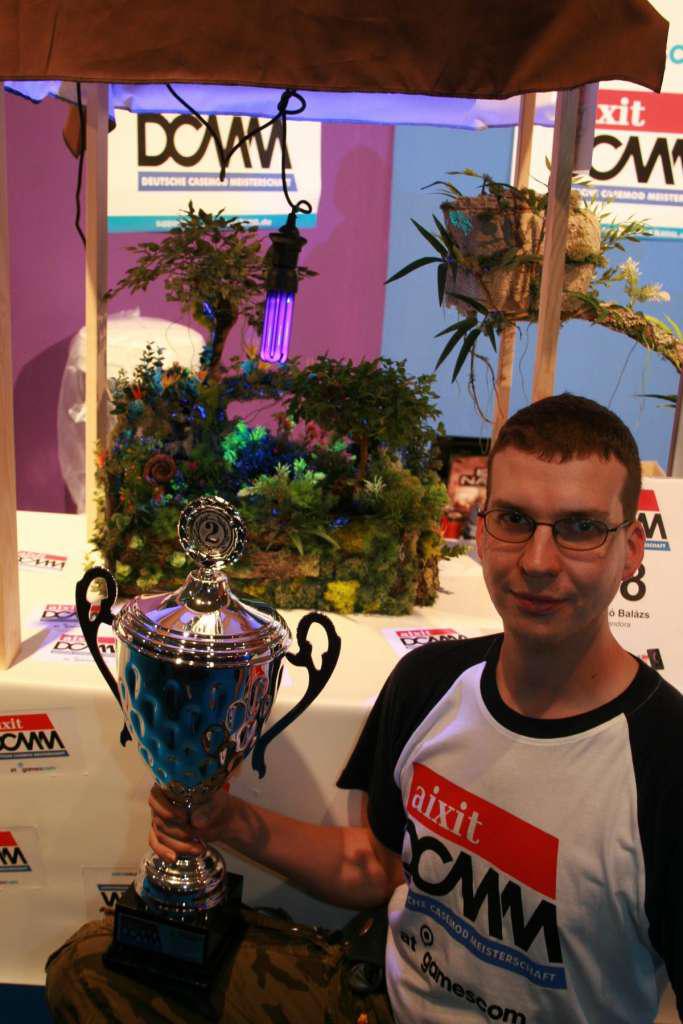 [23/08/2011] Kategorie: Spektakulärste Kreation 2.Platz Szabó Balázs