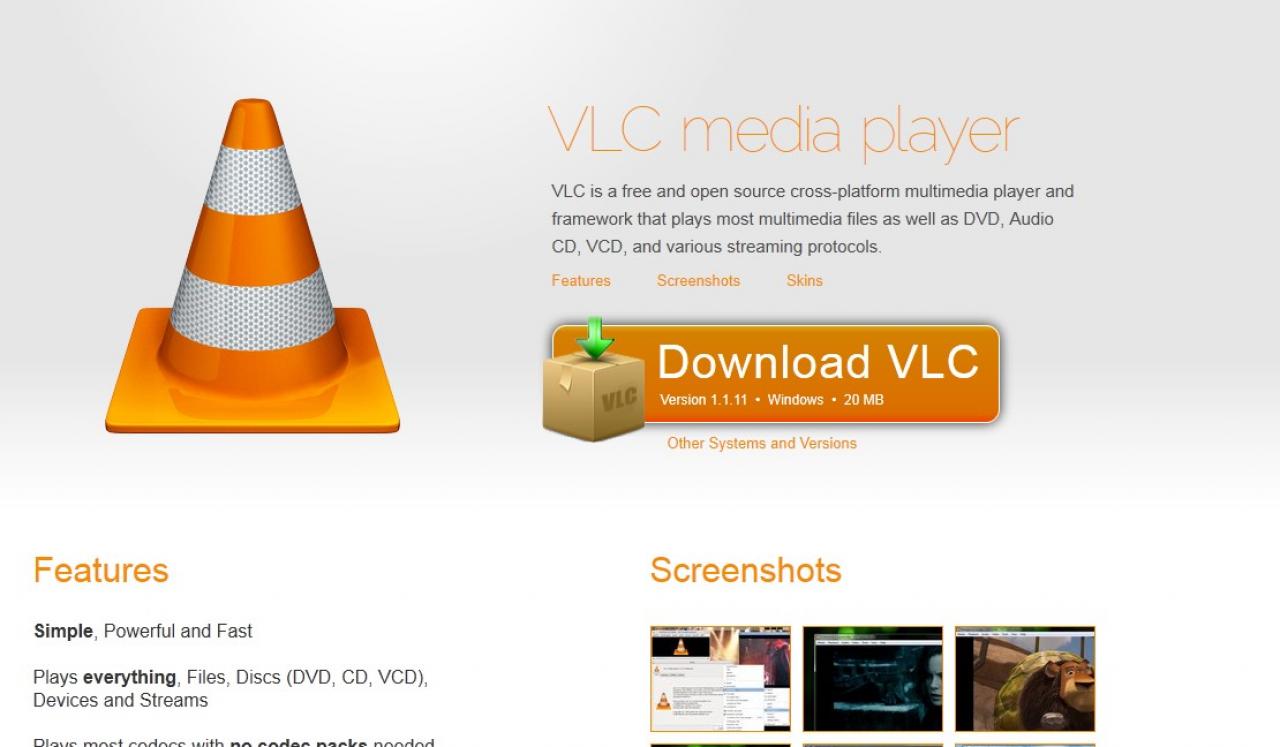 [09/08/2011] VLC installieren: Zusätzlich zum enthaltenen Windows Media Player 12 empfiehlt es sich, den kostenlosen VLC Player auf dem System zu installieren. Diese minimalistische Abspielsoftware spielt annähernd alle Formate mit Ausnahme von Blu-ray sicher ab und bietet zudem einige Eigenschaften, die der Media Player vermissen lässt.