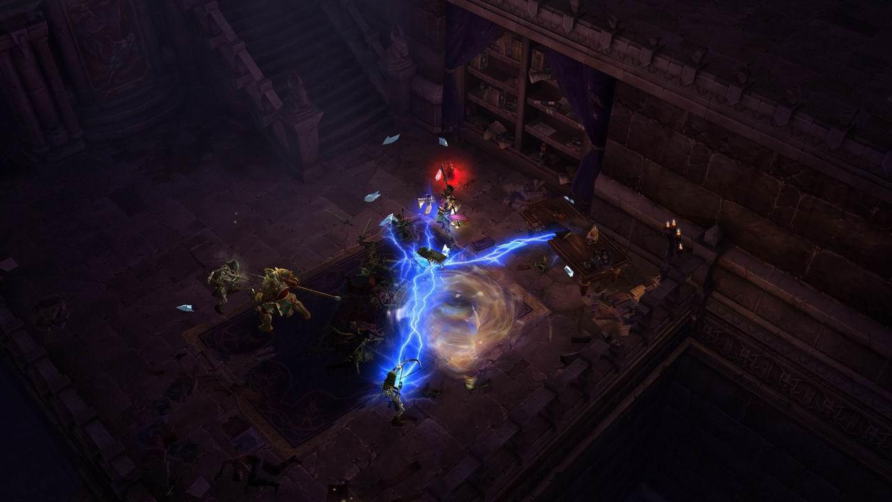 [18/08/2011] Wizard and Templar battling Skeletal Archers