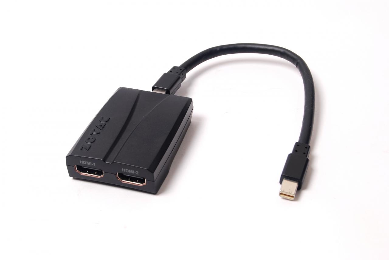 [04/08/2011] Zotac kündigt Dual-HDMI Adapter an