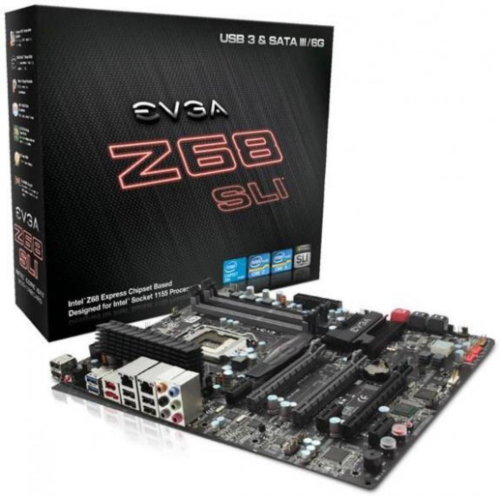[07/08/2011] EVGA Z68-Lineup: Sämtliche Mainboards unterstützten SLI. Das FTW bietet zusätzliche Features. (9)