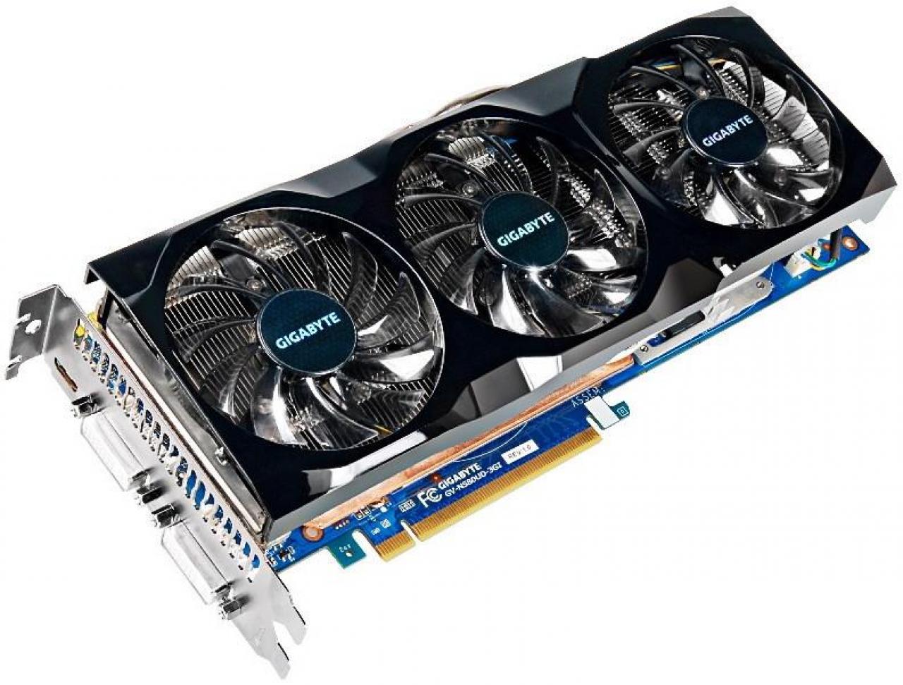 [22/08/2011] Gigabyte: Geforce GTX 580 mit 3 GiByte Speicher und Windforce X3 (1)