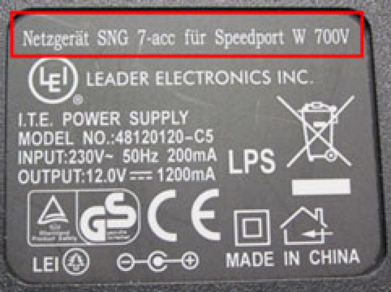[15/08/2011] Speedport W700V: Telekom-Router mit gefährlichem Netzteil ( (1)