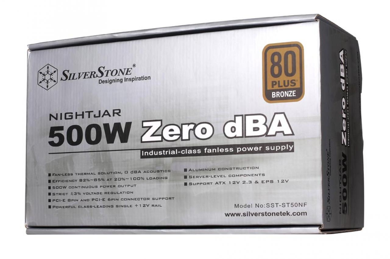 [02/08/2011] Silverstone Nightjar ST50NF: Lüfterloses Netzteil mit 500 Watt (5)