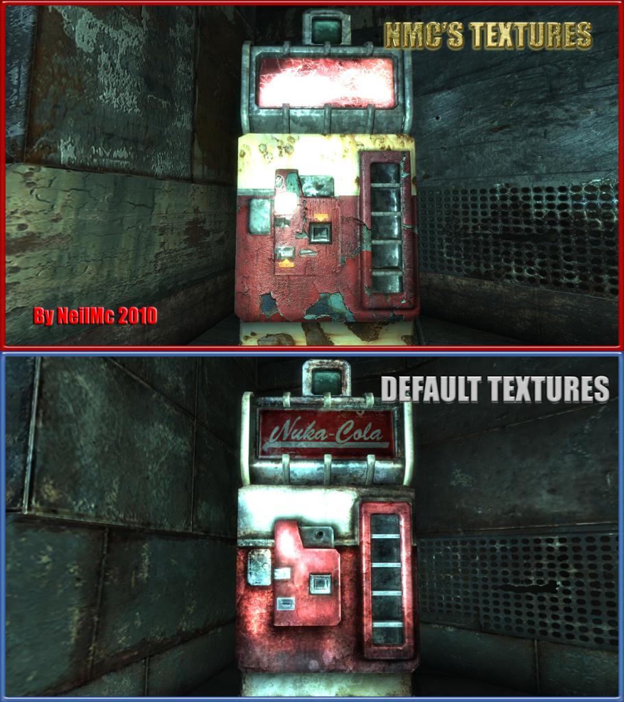 [22/09/2011] Mods für Fallout 3 - Dieser Textur-Mod überarbeitet einen Großteil der Texturen im Spiel und verschönert das Spiel deutlich. Sie können das knapp 3 GByte große Paket auch in Teilstück runterladen. Download