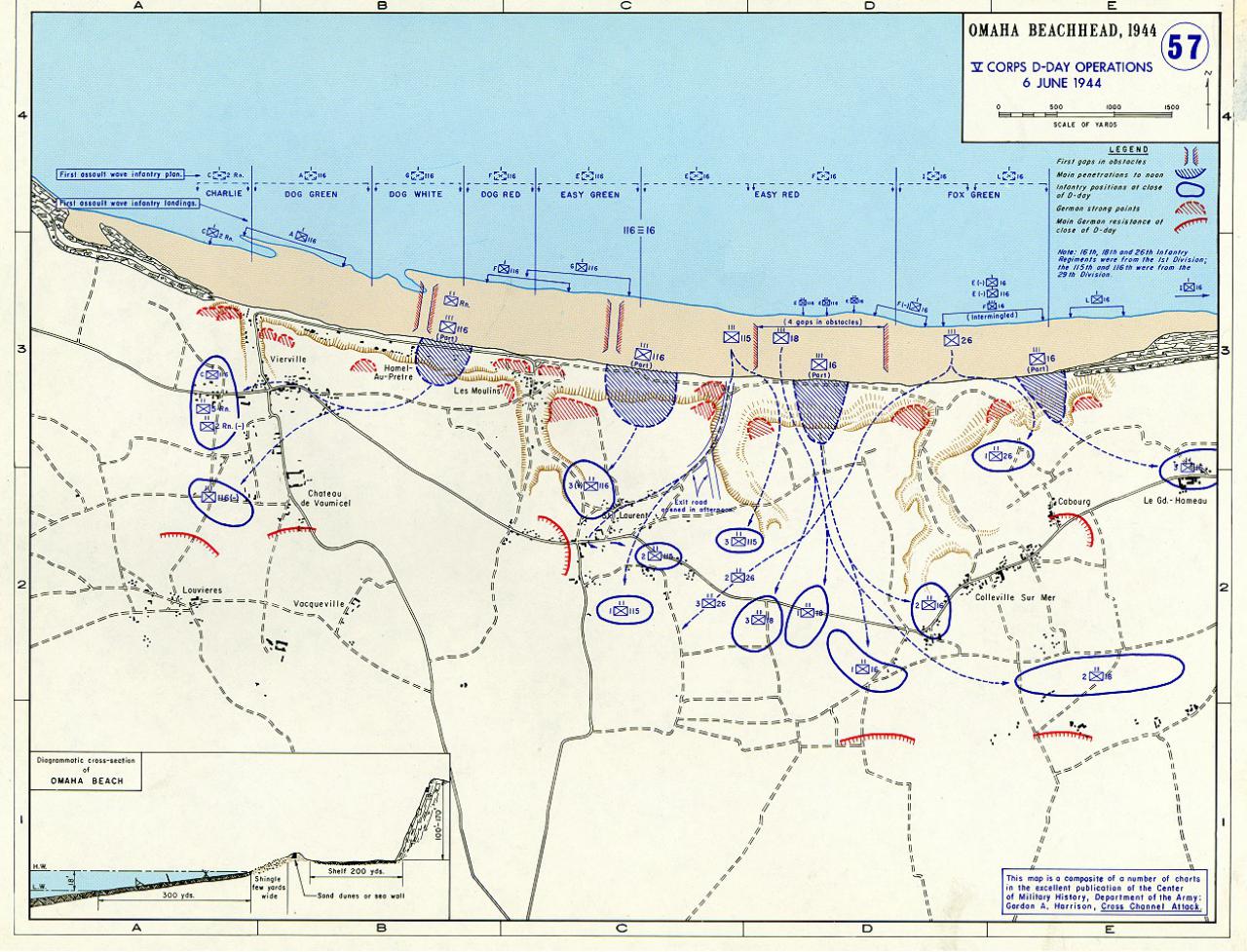 [23/09/2011] Überraschender Weise stürmen Sie in CoD nicht wie üblich Omaha Beach, sondern Pointe du Hoc. In Medal of Honor ist die Welt aber wieder in Ordnung.