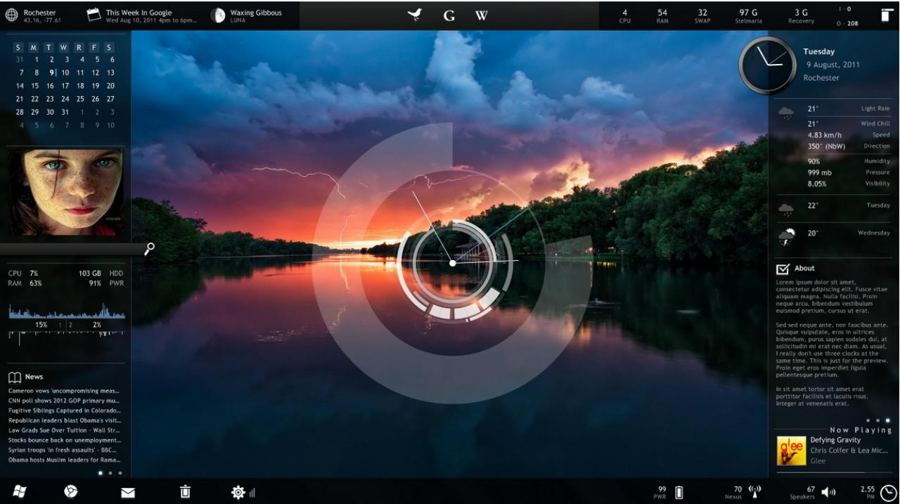 [06/09/2011] Rainmeter 4.5: Update mit Spielemodus und Windows-11-Unterstützung (1)
