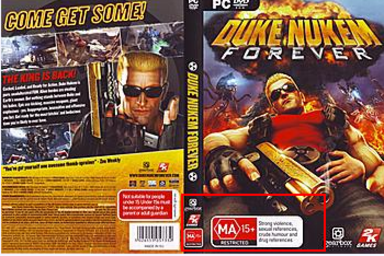 [23/09/2011] Duke Nukem Forever löste in Australien eine enome Kontroverse über geltende Jugenschutzgesetze aus. Der Titel ist dort nach wie vor ab 15 freigegeben. In den Staaten gab es eine große Kampagne gegen den offensichtlichen Sexismus im Spiel.