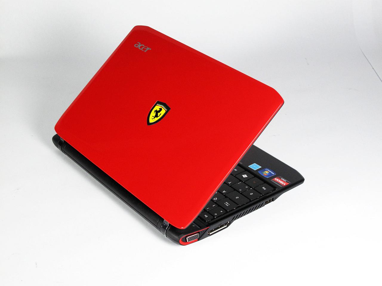 [09/09/2011] Acer Ferrari One 200: Anno 2010 können Auto-Interessierte Subnotebooks mit ihrem Lieblingslogo kaufen.