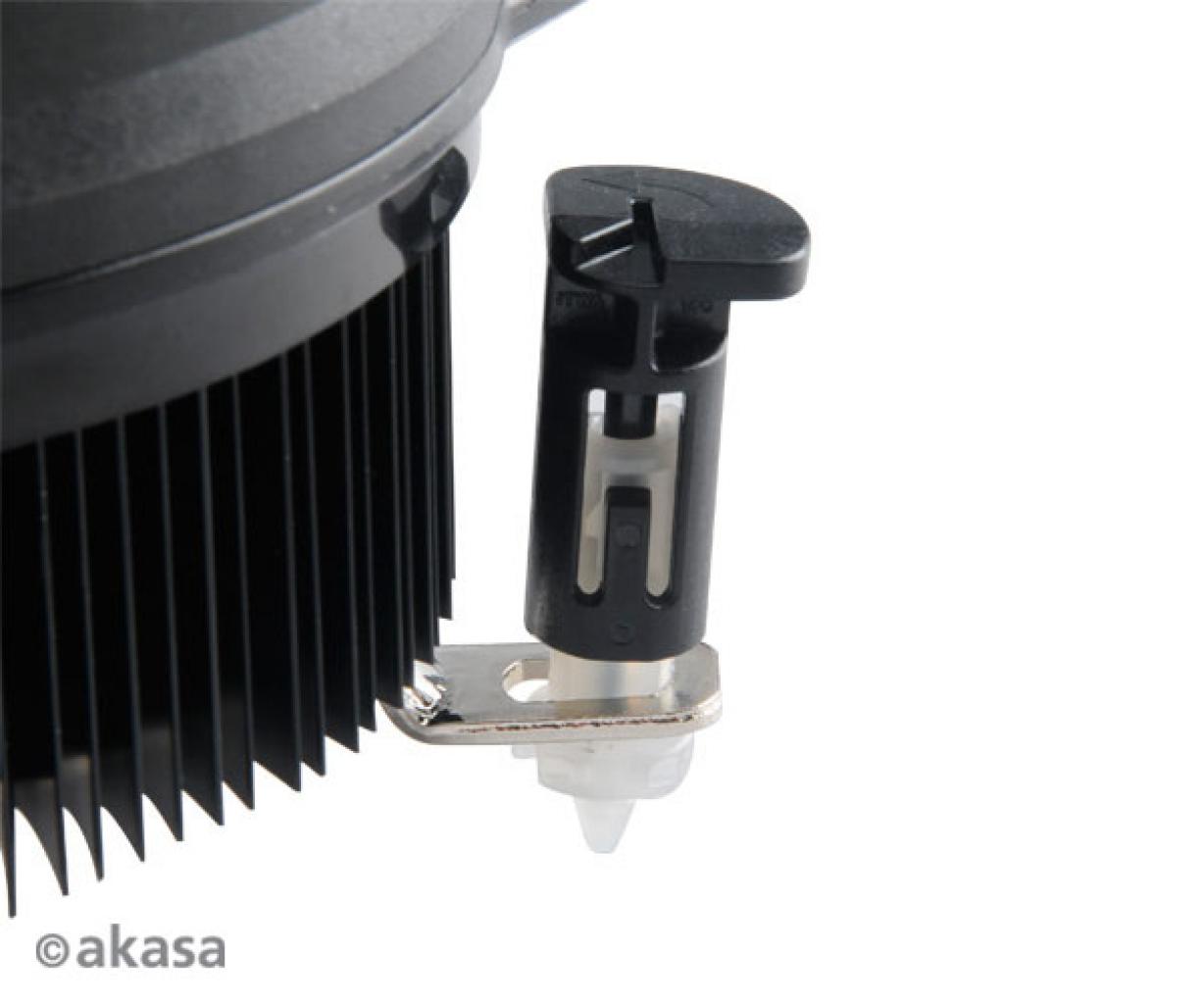 [02/09/2011] Akasa K32: Kompakter Top-Blow-Kühler für Intel-CPUs (3)