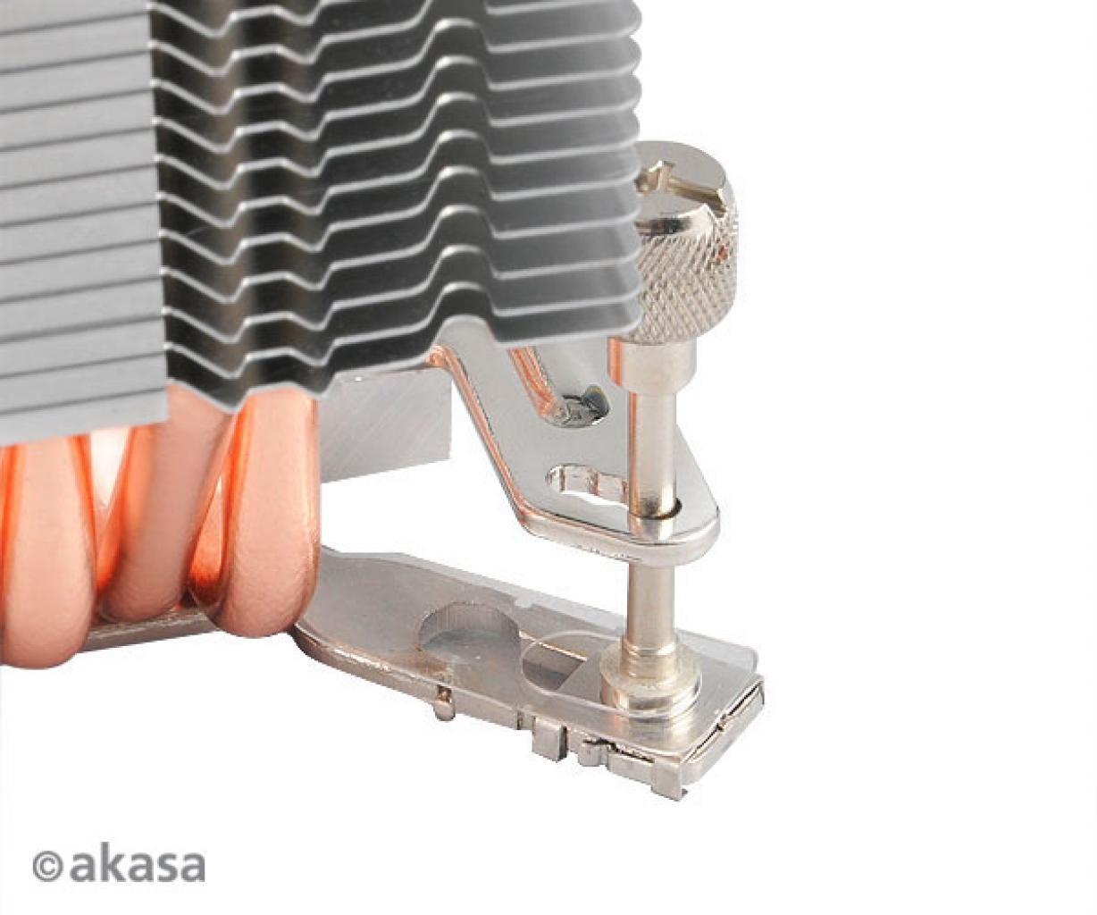 [16/09/2011] Akasa Venom Voodoo: CPU-Kühler mit sechs Direct-Touch-Heatpipes und Doppelbelüftung (6)