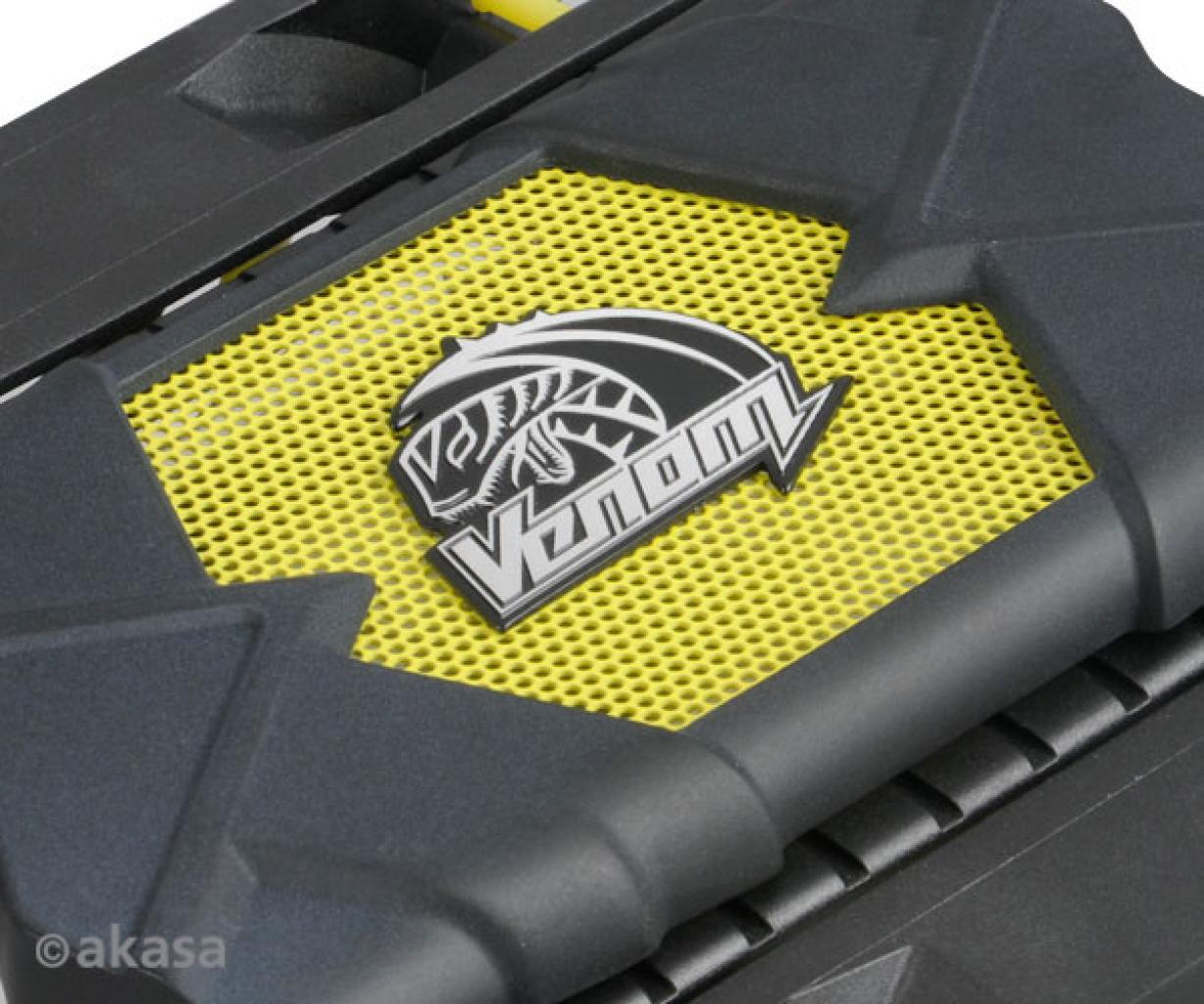 [16/09/2011] Akasa Venom Voodoo: CPU-Kühler mit sechs Direct-Touch-Heatpipes und Doppelbelüftung