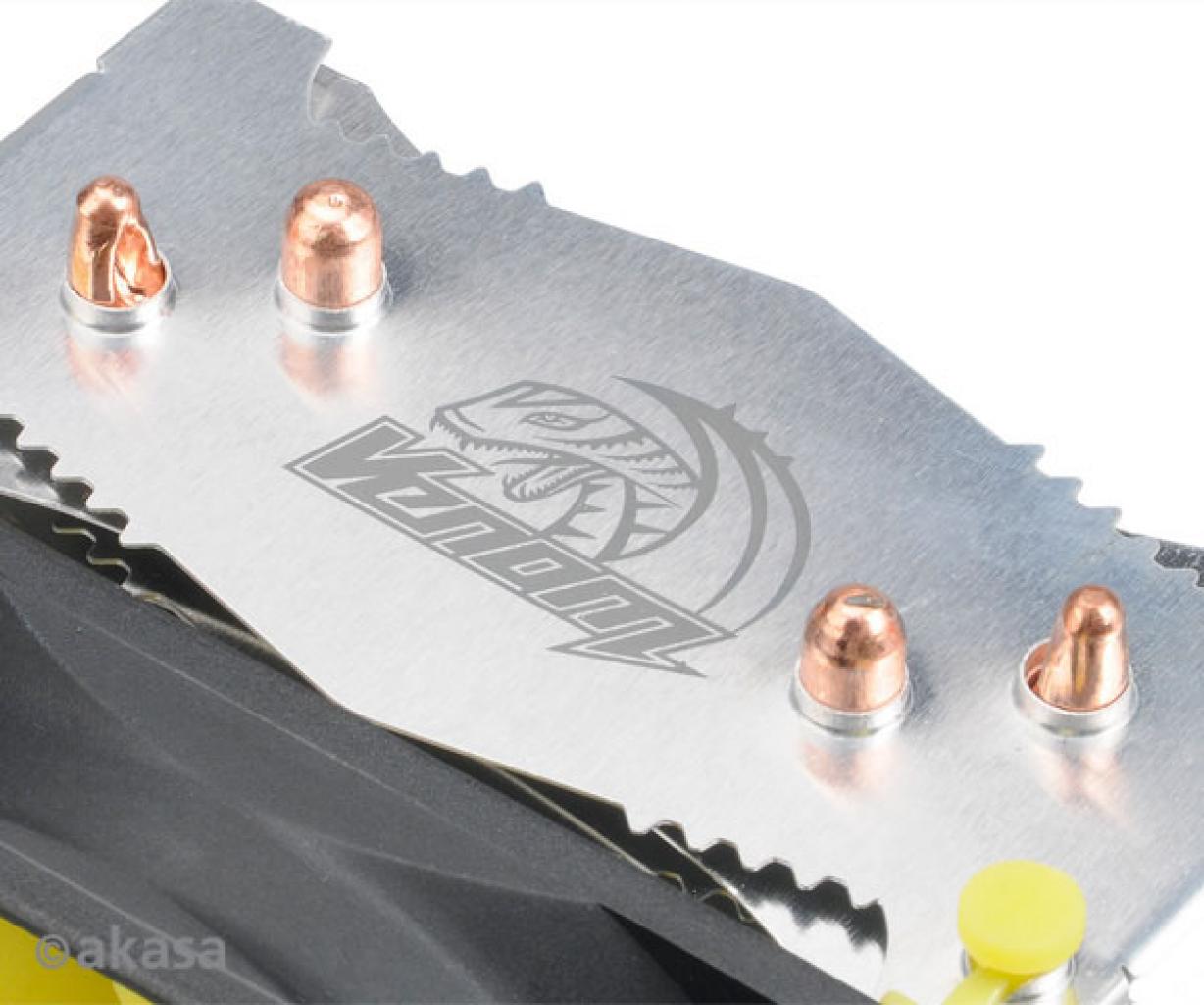 [23/09/2011] Akasa Venom Pico: Kleiner Vertreter der CPU-Kühler-Reihe (1)