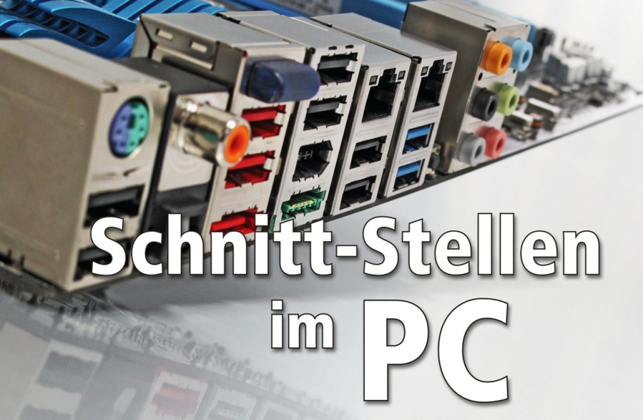 [28/09/2011] Eine Schnittstelle verbindet verschiedene Komponenten im und außerhalb des Rechners. In diesem Artikel stellen wir die wichtigsten Verbindungstypen des PCs vor.