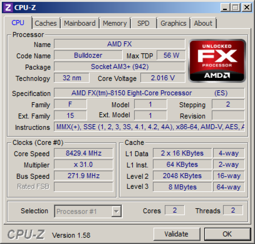 [13/09/2011] Overclocking-Weltrekord mit Bulldozer FX: 8.429 MHz von AMD erreicht, Intel geschlagen