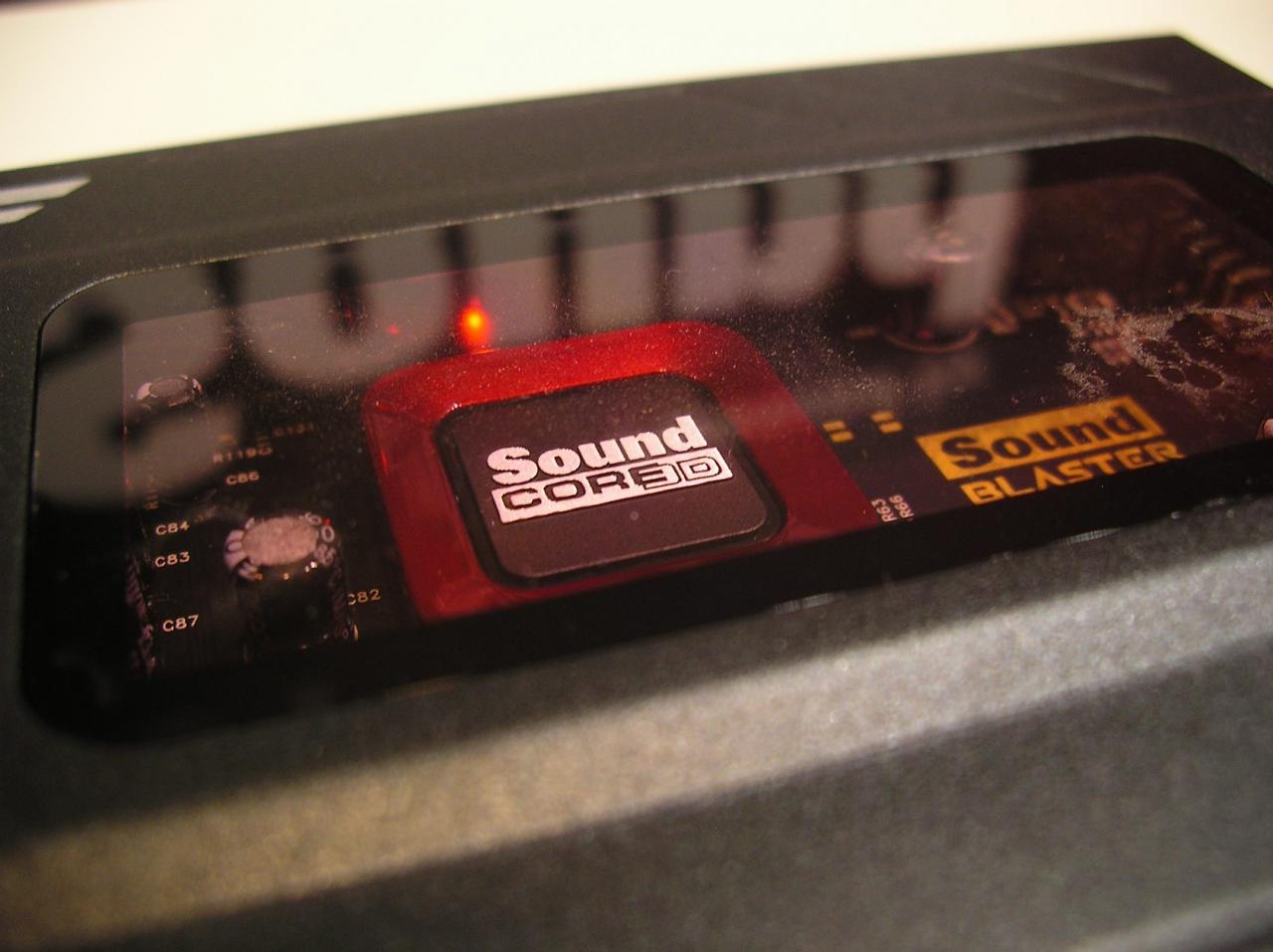 [02/09/2011] Creative Sound Blaster Sound Core 3D auf der IFA (im Bild: Fatality Pro)