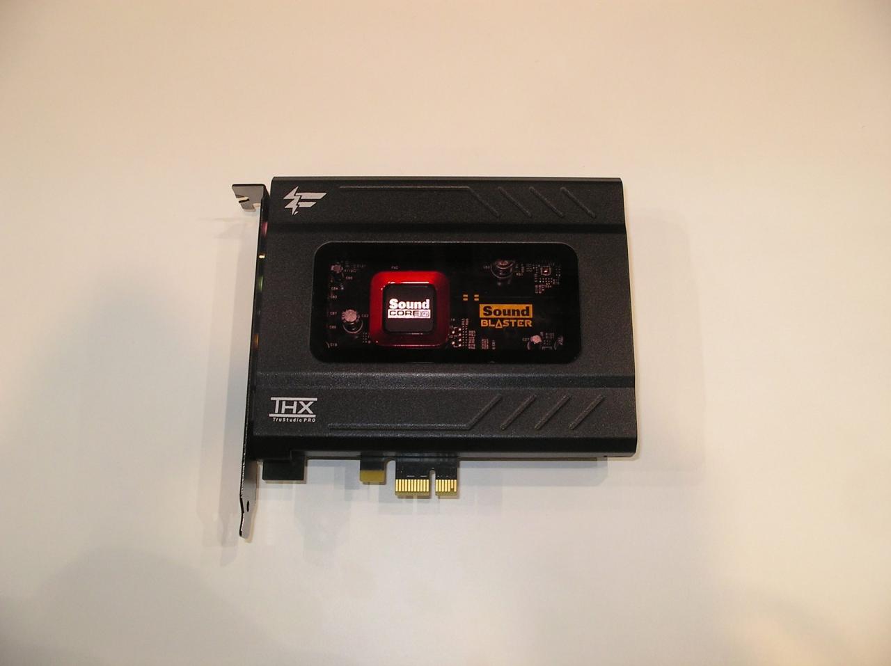 [02/09/2011] Creative Sound Blaster Sound Core 3D auf der IFA (im Bild: Fatality Pro)