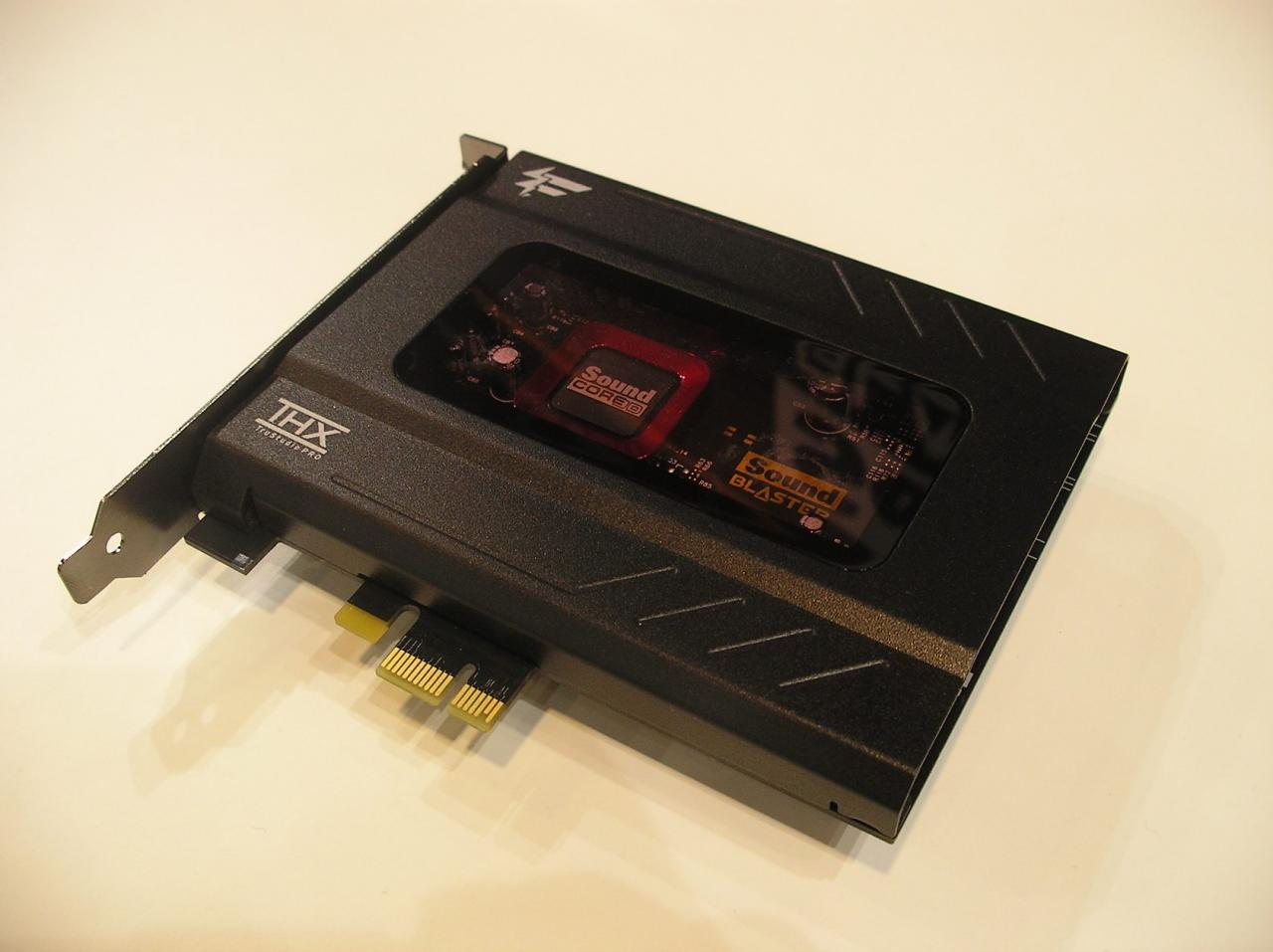 [02/09/2011] Creative Sound Blaster Sound Core 3D auf der IFA (im Bild: Fatality Pro)
